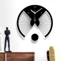 Creative Acrylic Wall Clock Organic Glass Clock for Decorative